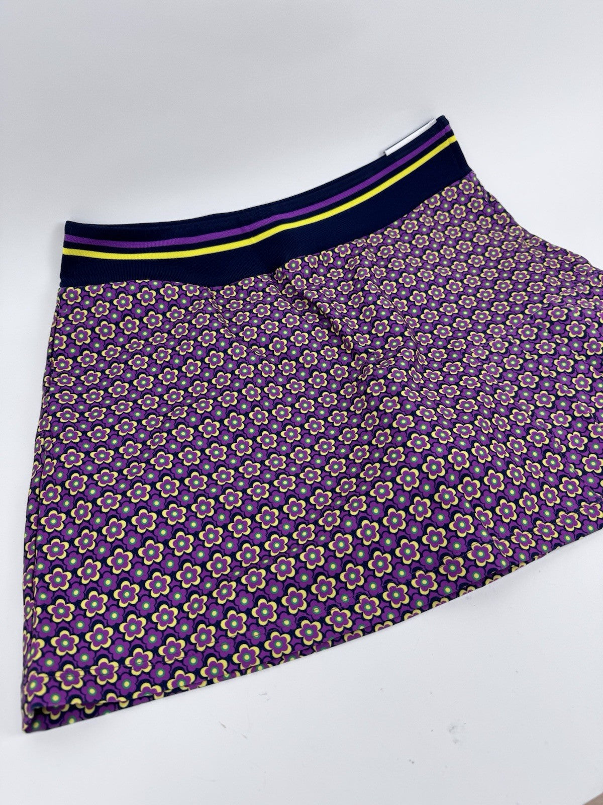 Original Penguin Women’s Floral Print Pull On Pleated Skort Size Small/ 317881
