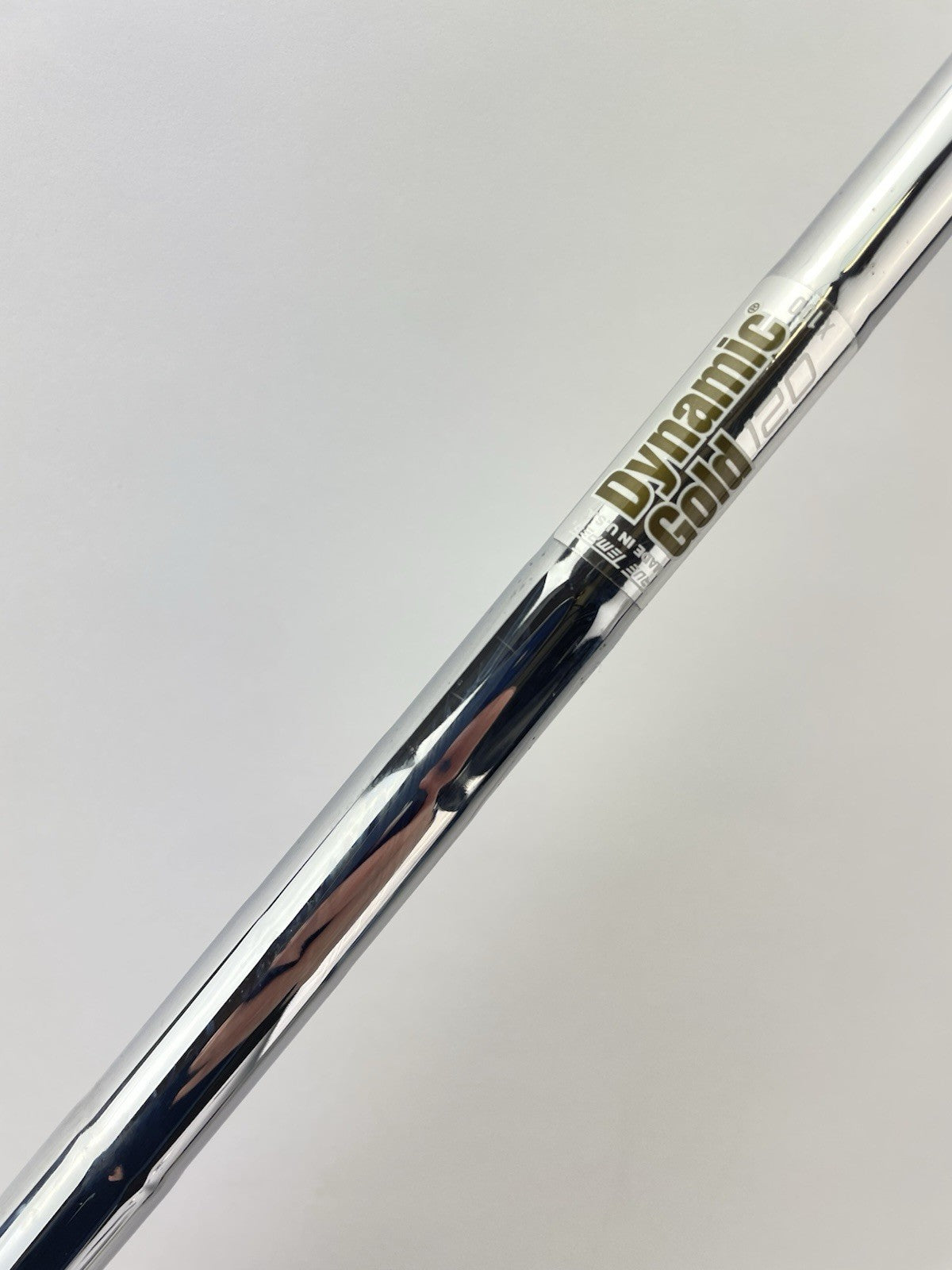 Dynamic Gold 120 Iron Shaft X Flex Steel 35.75 /0.355 Tapered /282091