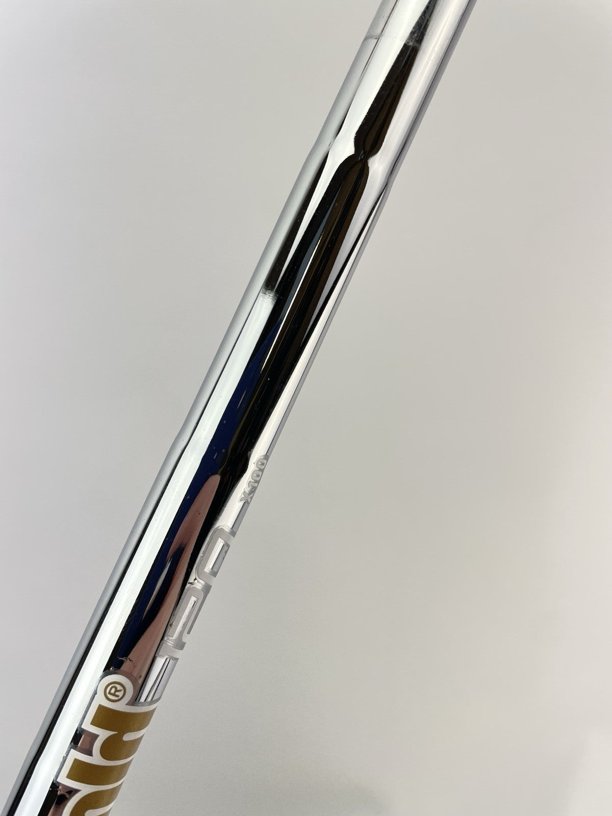 Dynamic Gold 120 Iron Shaft X100 X Flex Steel 35.5” /0.355 Tapered /2991912