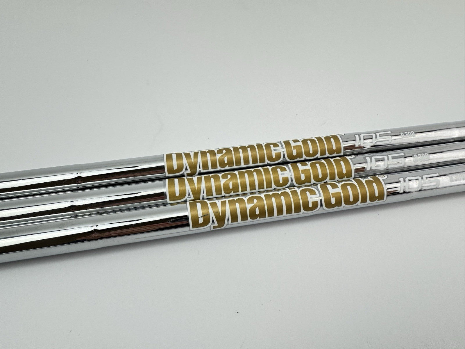 Dynamic Gold 105 Wedge Shaft Set (3) R300 Regular Steel /0.355 Tapered /276271
