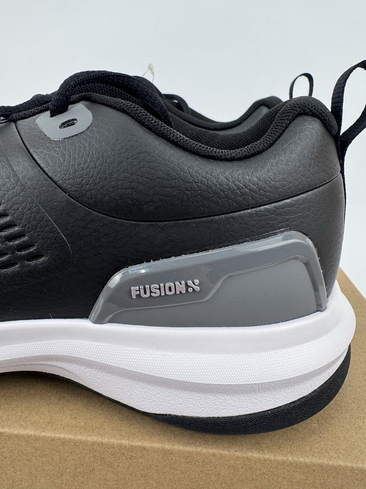 Puma Fusion Plus Spiked Golf Shoes Men's Size UK 7.5 Black Waterproof/320293