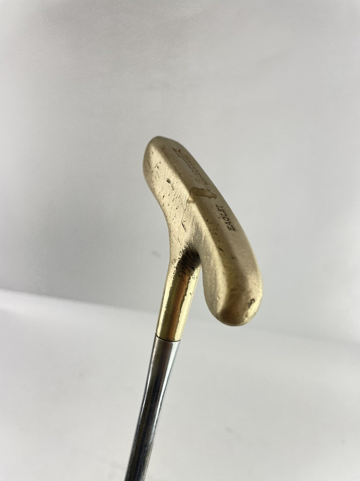Slazenger Eaglet Blade Putter Brass 36” Steel /Left Handed /New Grip /108106
