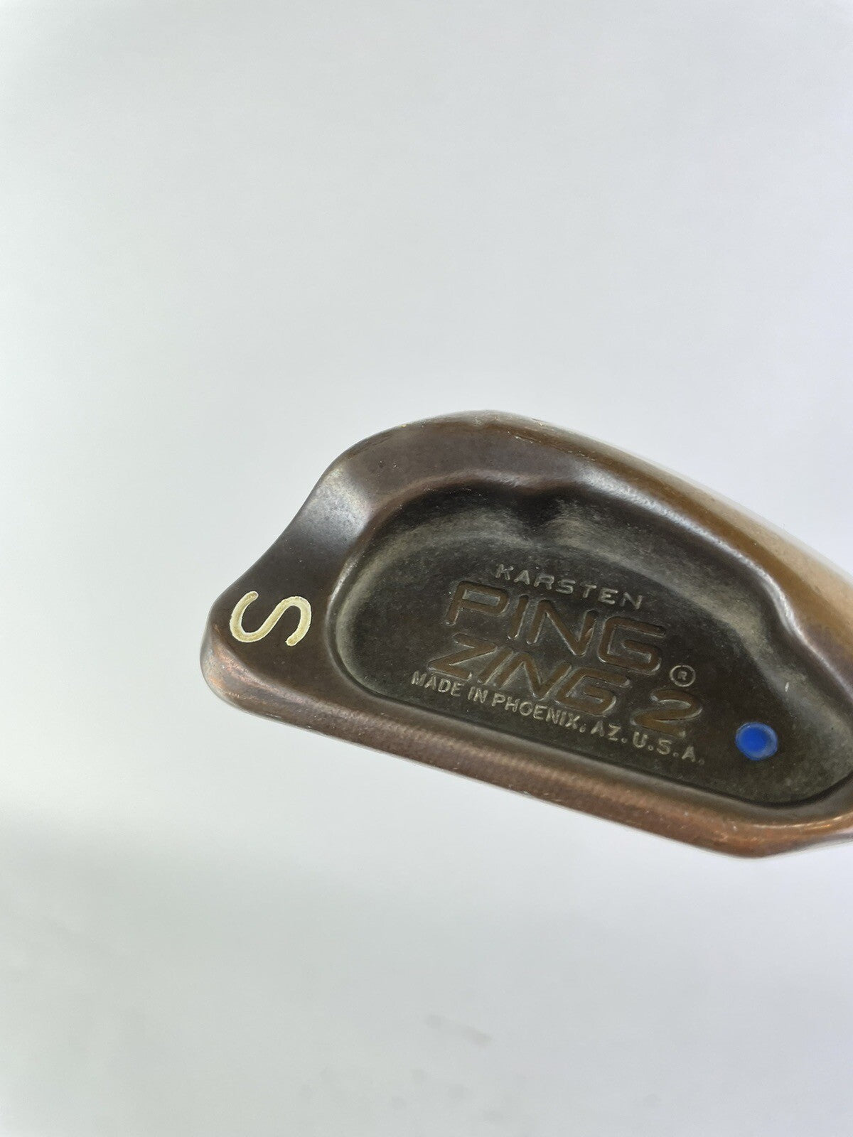 Ping Zing2 Becu Sand Wedge Blue Dot GL282 Stiff Graphite /New Jumbo Grip /124861