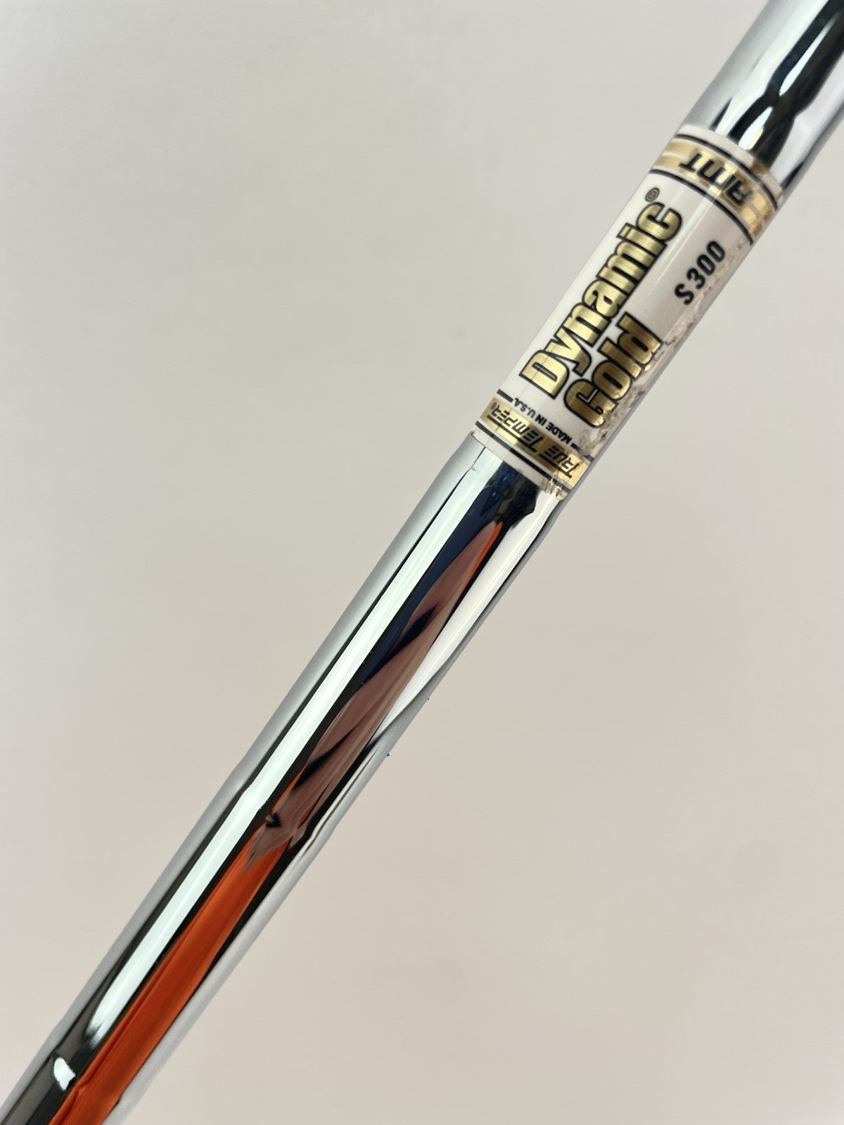 Dynamic Gold AMT Iron Shaft S300 Stiff Flex Steel 35.25 /0.355 Tapered /268942