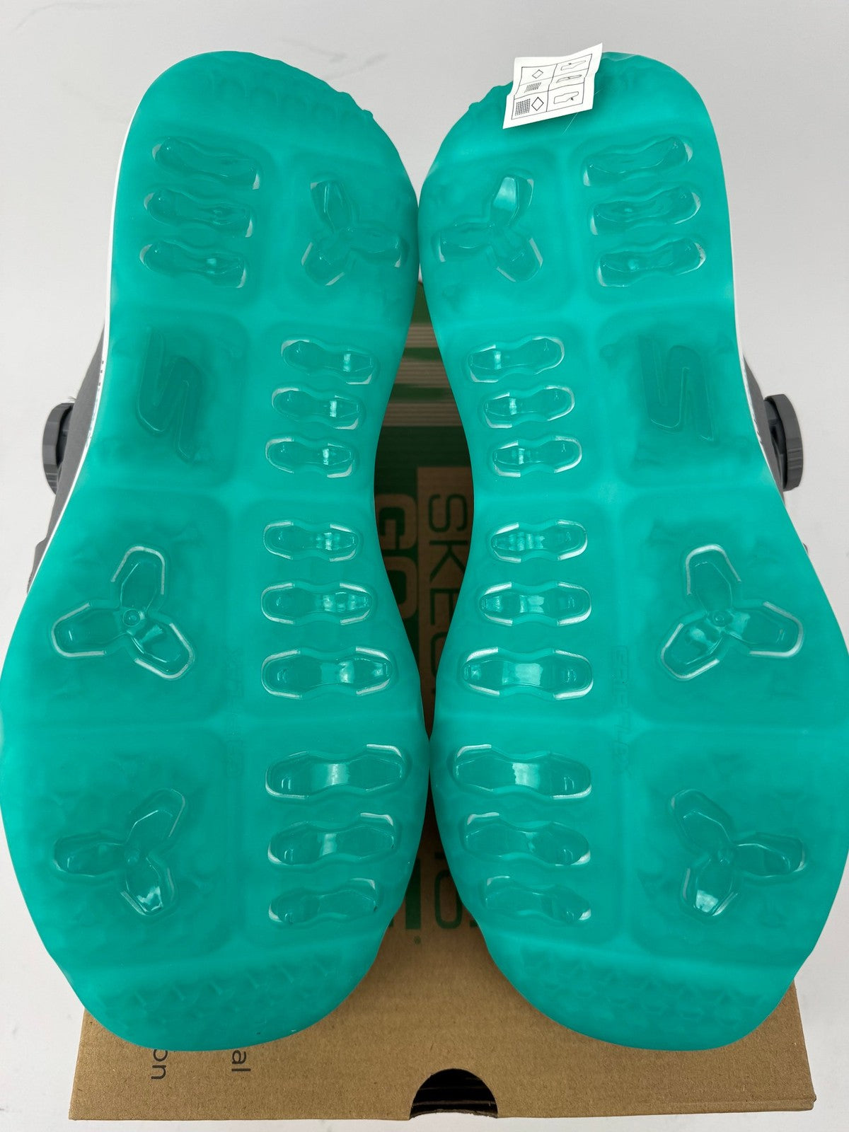 Skechers Go Golf Elite 5 Slip-In Womens Size UK 8 Grey/Aqua Arch Fit/349816