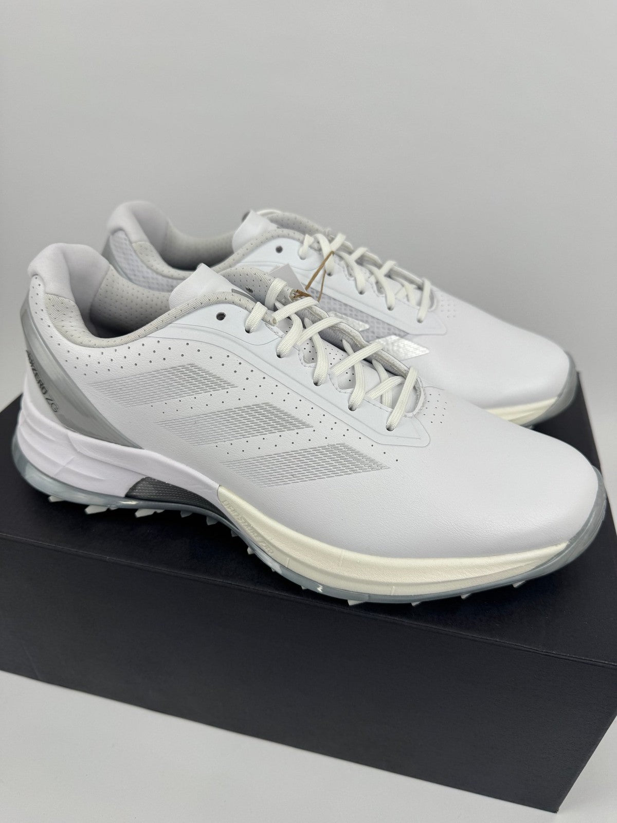 Adidas W Adizero ZG Golf Shoes Womens Size UK 6.5 White Lightweight/312455