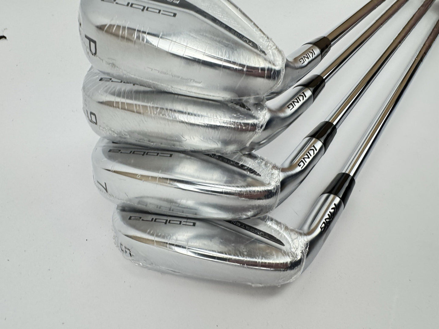 Cobra Forged Tec X Irons 5,7,9+PW KBS Tour Lite Regular Steel /Left /New/3413114