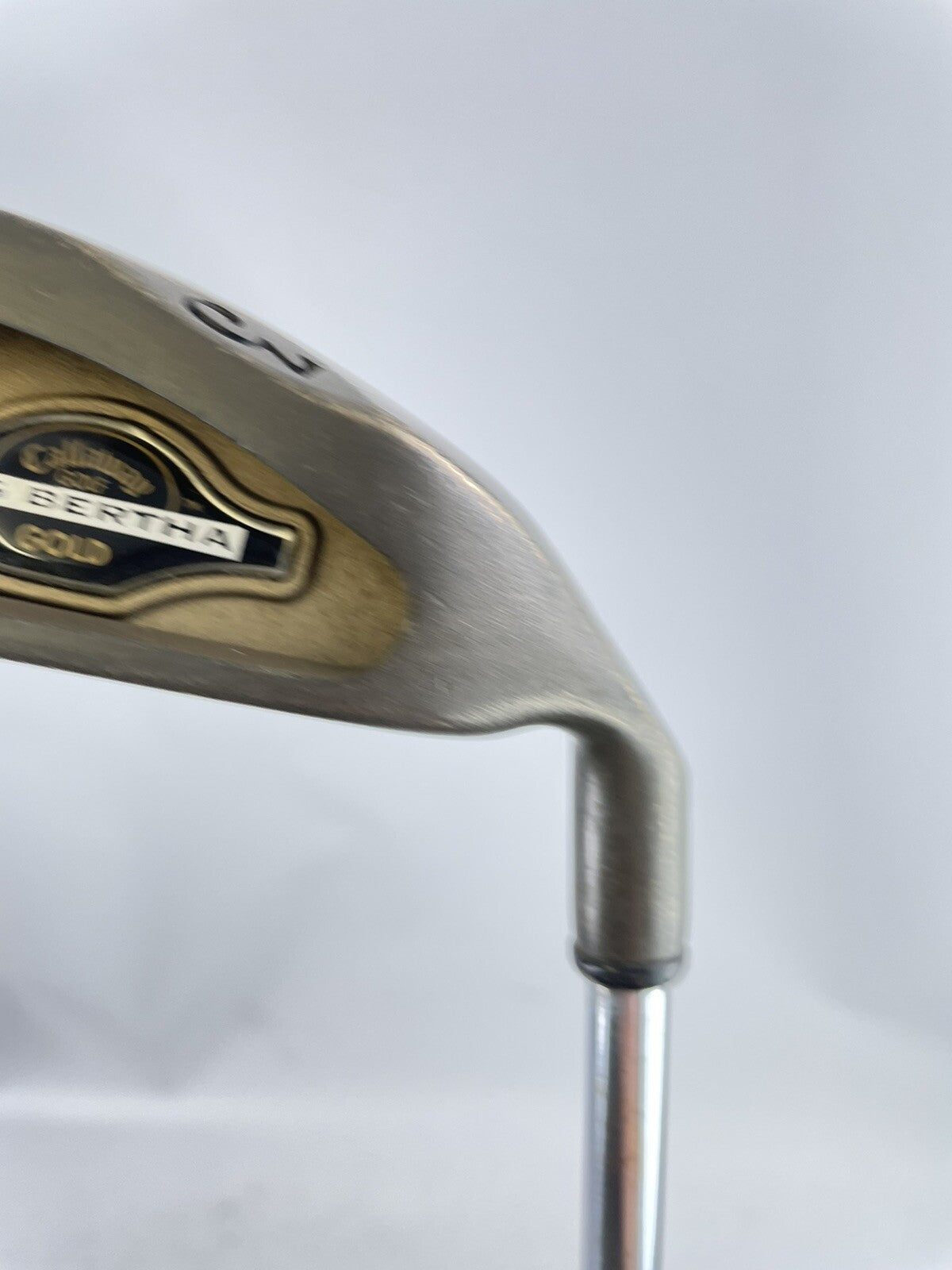 Callaway Big Bertha Gold 3 Iron Uniflex Memphis 10 Steel /Right /Lamkin /86763