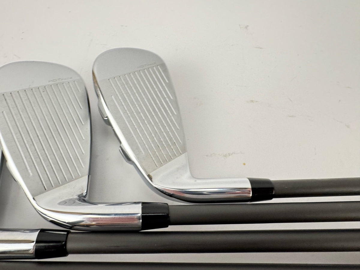 Cobra T-Rail Irons 6-PW Regular Flex Graphite Right Handed Excellent/373967