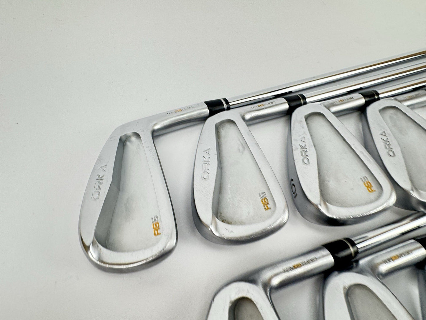Orka RS5 Irons 4-PW Regular Flex Steel /Right Handed /New Grips /317664