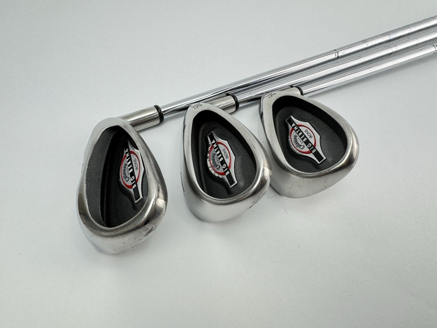Callaway Big Bertha Wedge Set 45*,50*+54* Uniflex Steel /New Grips /267110