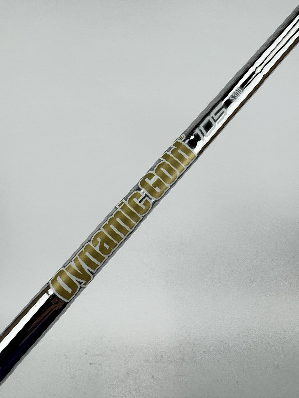 Dynamic Gold 105 Iron Shaft S300 Stiff Flex Steel 35.25” /0.355 Tapered /319520