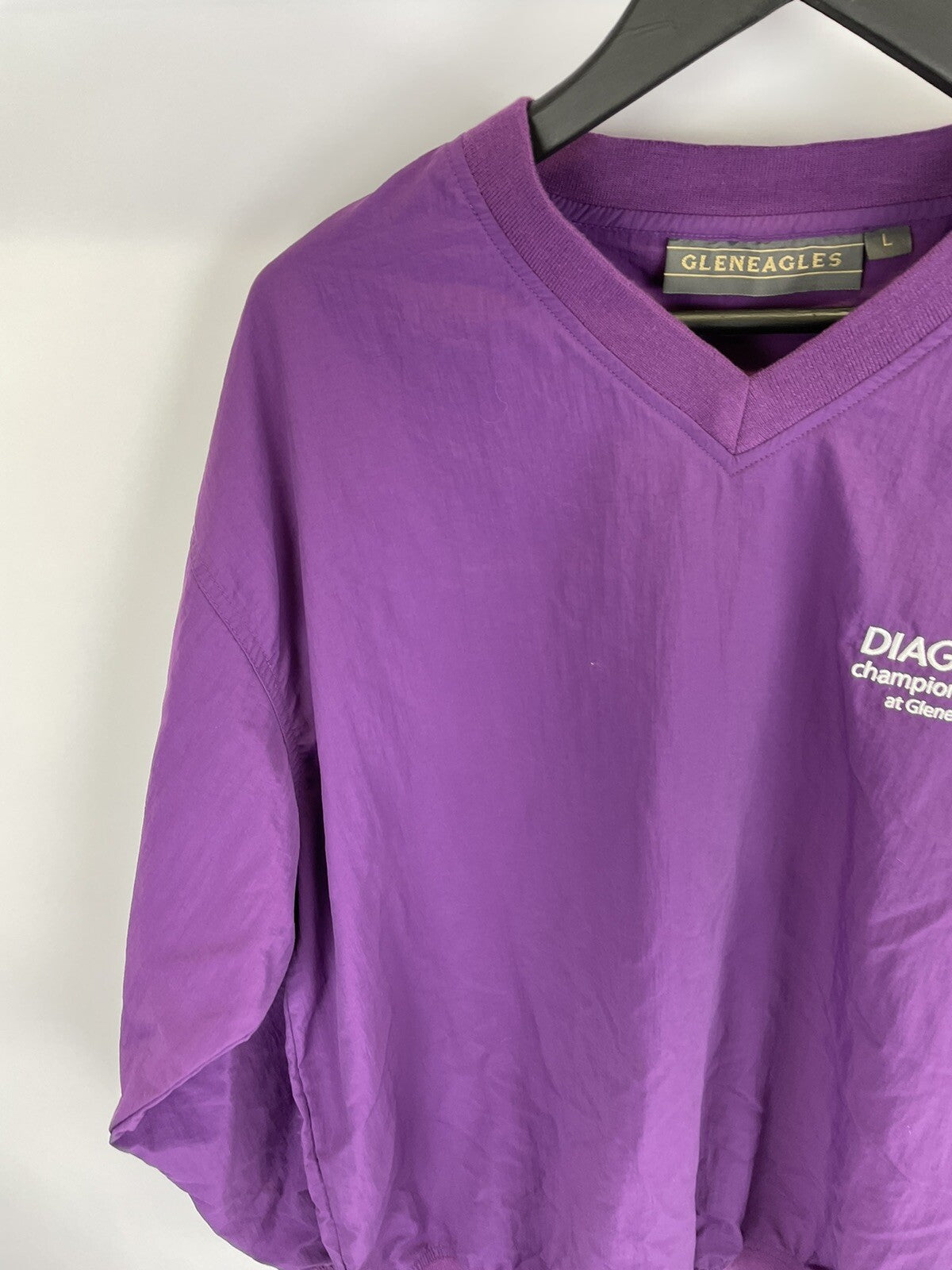 Gleneagles Golf Pullover Jacket The Diageo Championship UK L (50”) /Purple 205172
