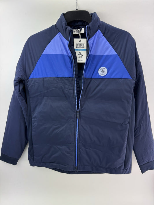 Penguin Golf Insulated Jacket Mixed Media Colour Blocked UK Small /New /252150