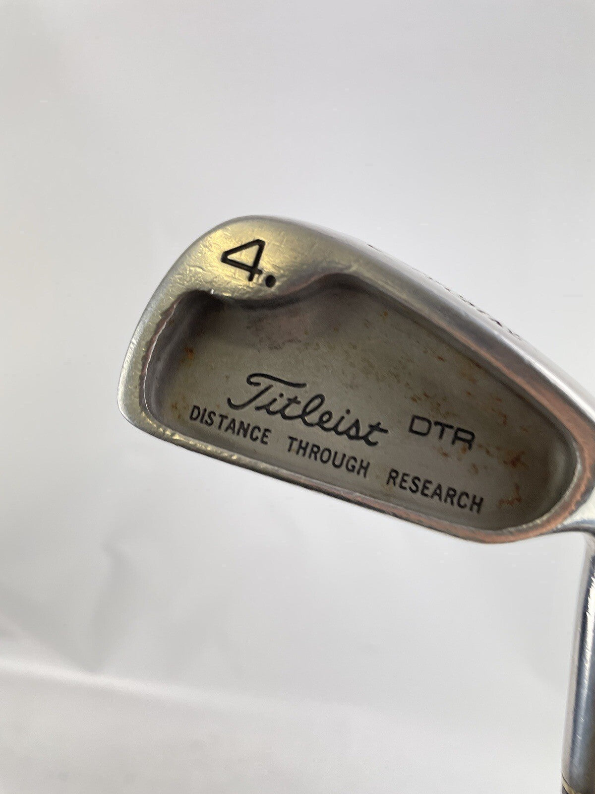 Titleist 4 Iron DTR Black Dot R300U Regular Steel /Right Handed /New Grip /89651