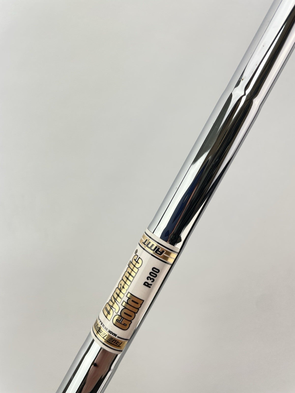 Dynamic Gold AMT Iron Shaft Regular Flex Steel 35 /0.355 Tapered /254256