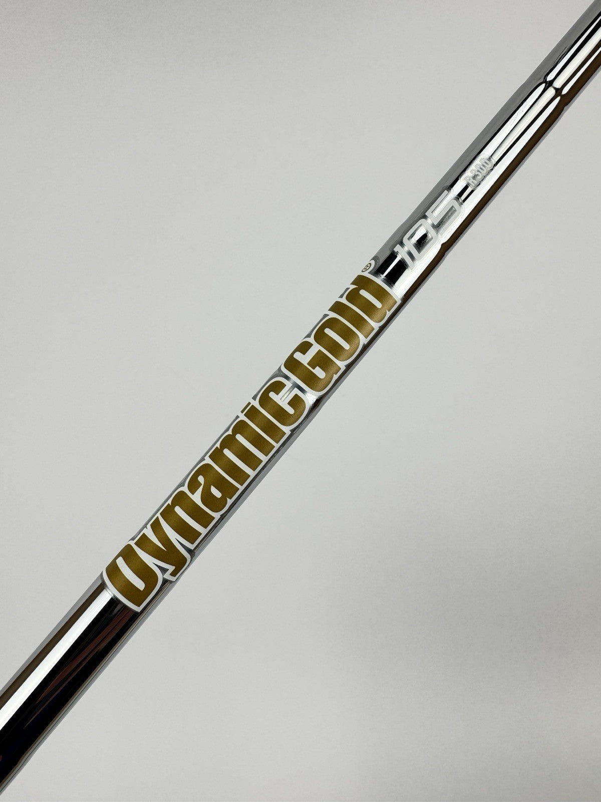 Dynamic Gold 105 Iron Shaft R300 Regular Flex Steel 35.75” /0.355 Tapered /326740
