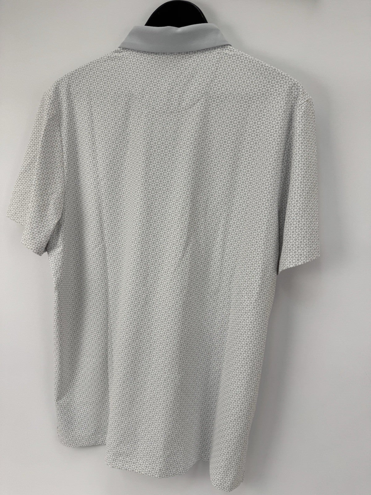 Original Penguin Mens Golf Polo Shirt Retro Micro Floral Print Size Medium/3537811
