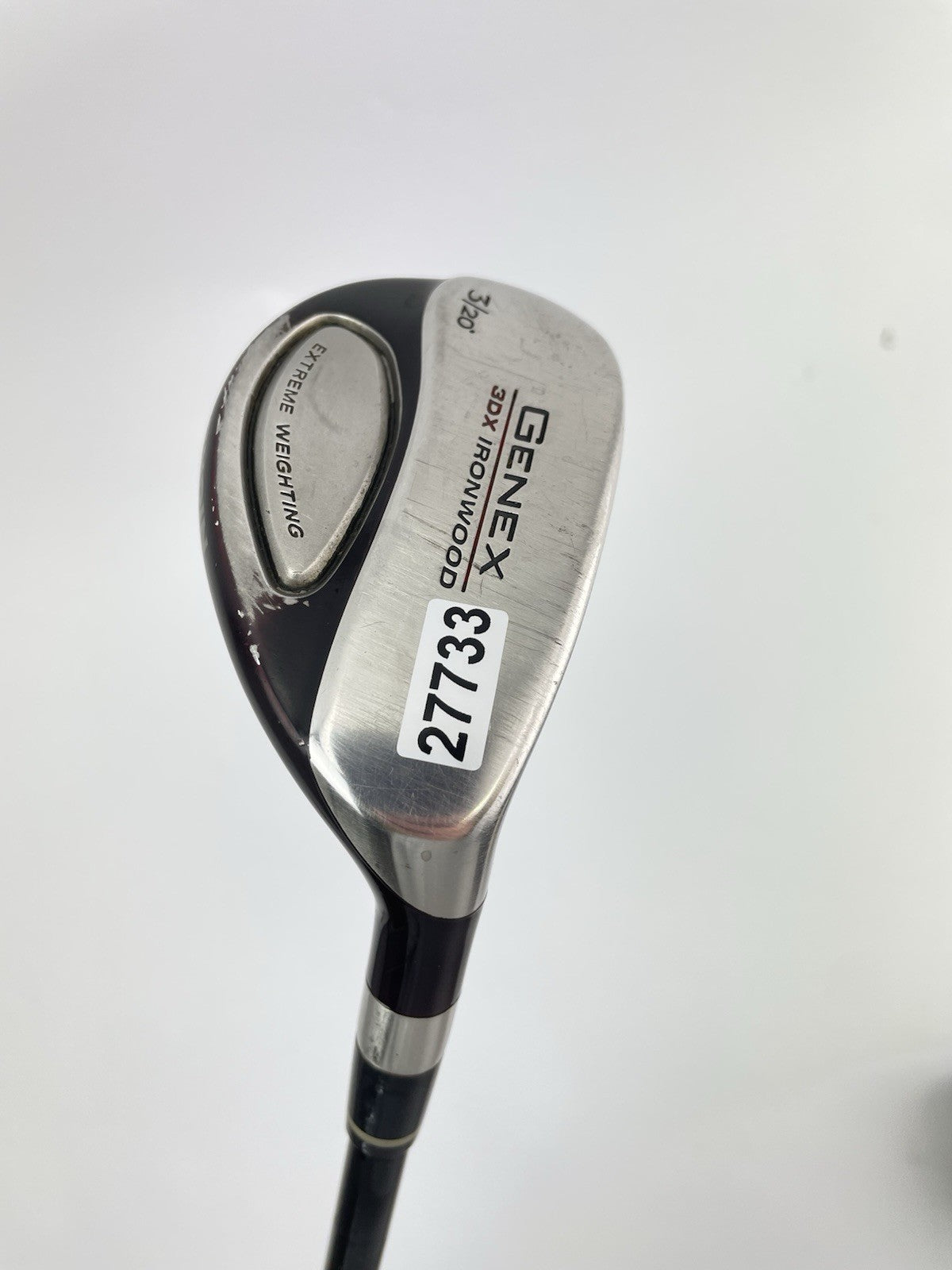 Nickent Golf 3 Hybrid 20* Regular Flex Graphite /Right Handed /New Grip /2773317