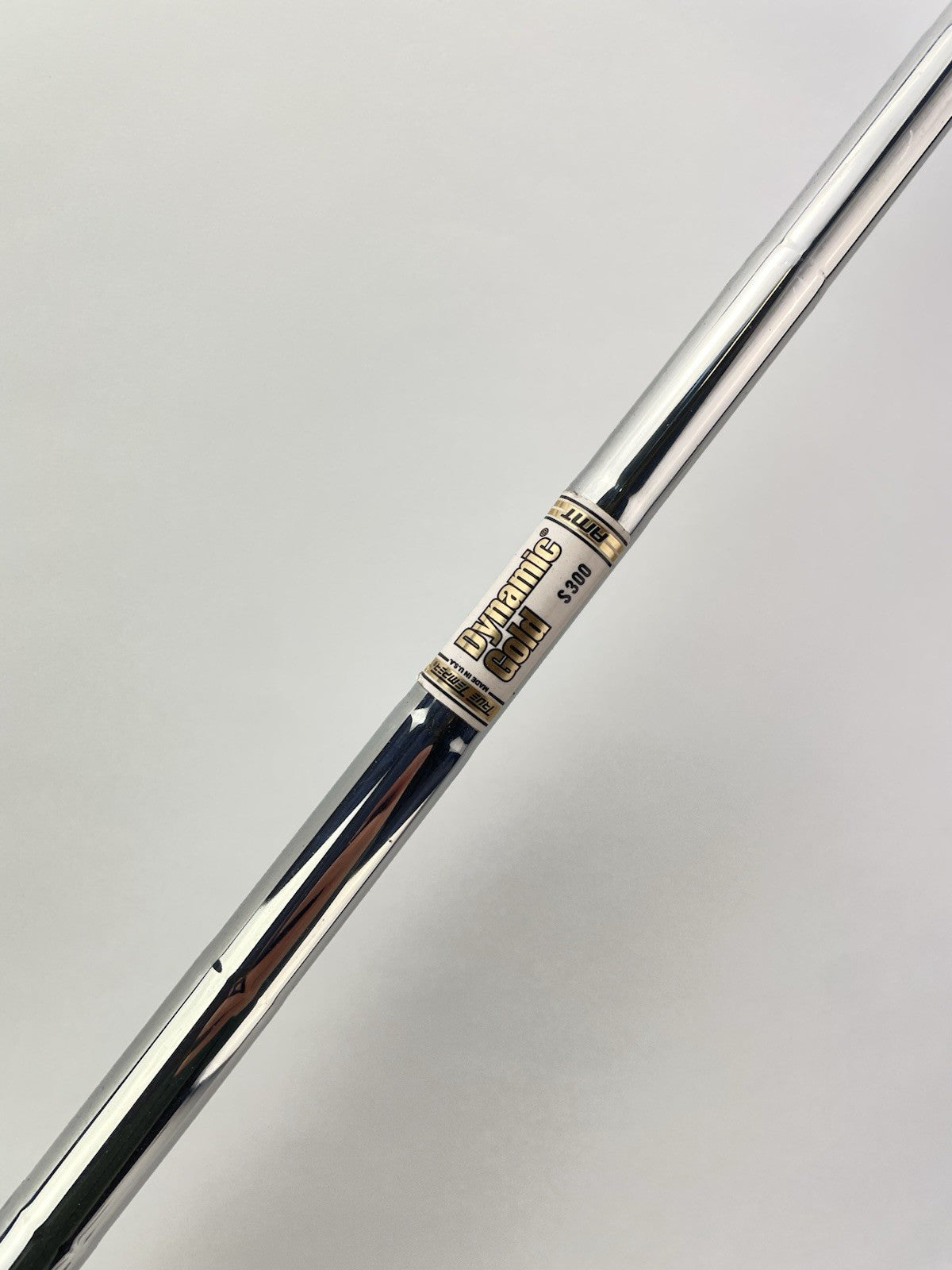 Dynamic Gold AMT Iron Shaft S300 Stiff Steel 35.75” /0.355 Tapered /287550