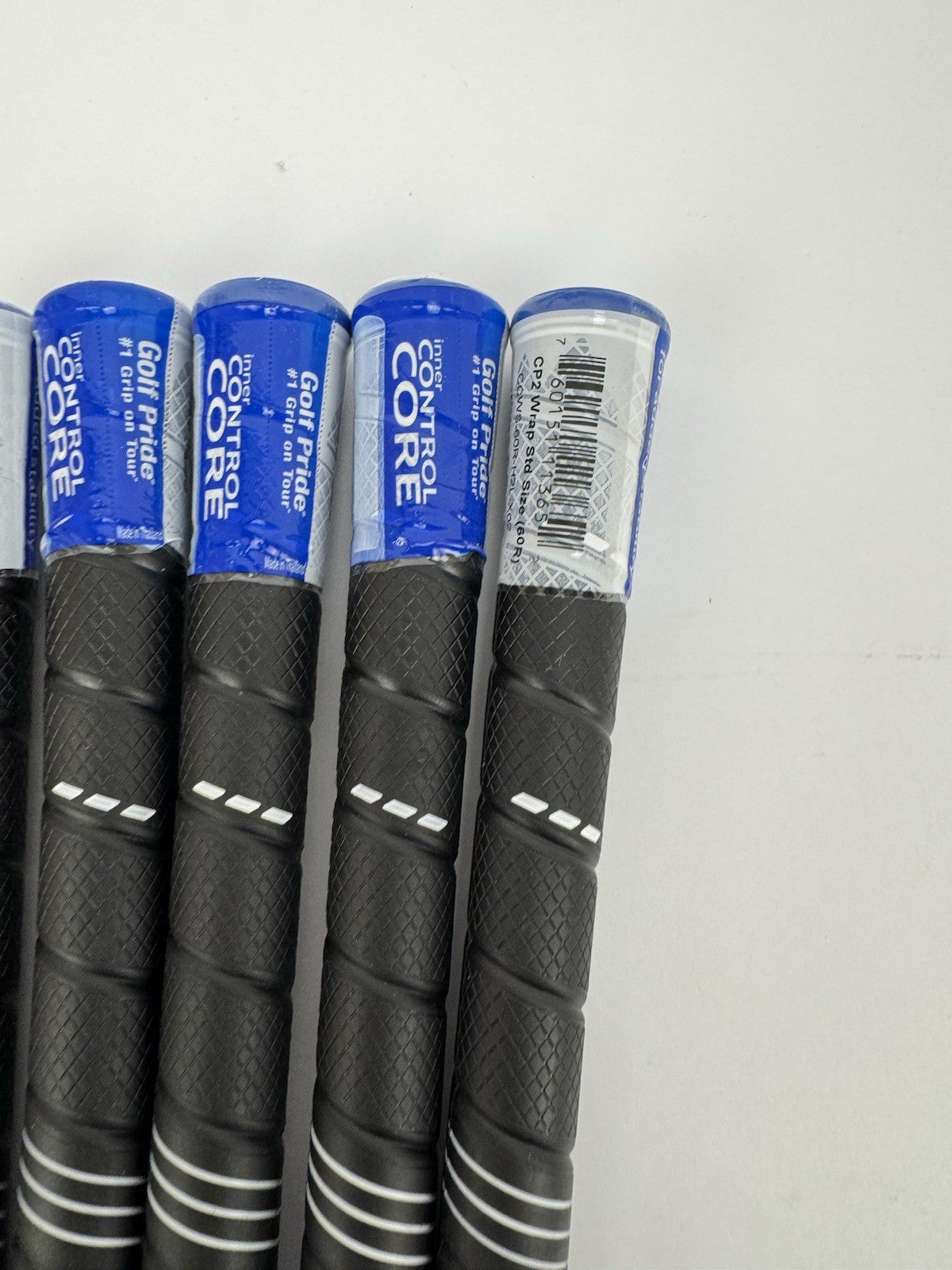 Golf Pride CP2 Wrap Golf Grips (5) Men’s Standard /Black/Blue /New /345044