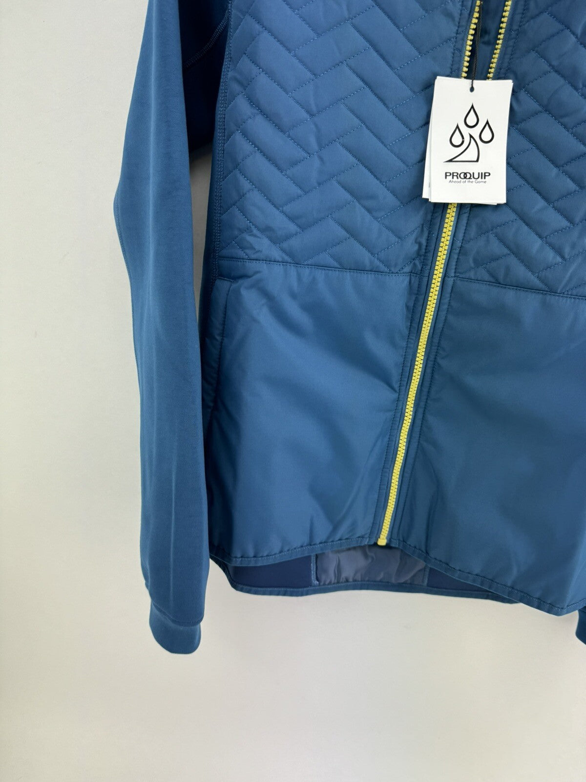 Prequel Therma Jacket Windproof UK Small /Full Zip /Teal /Brand New /171251