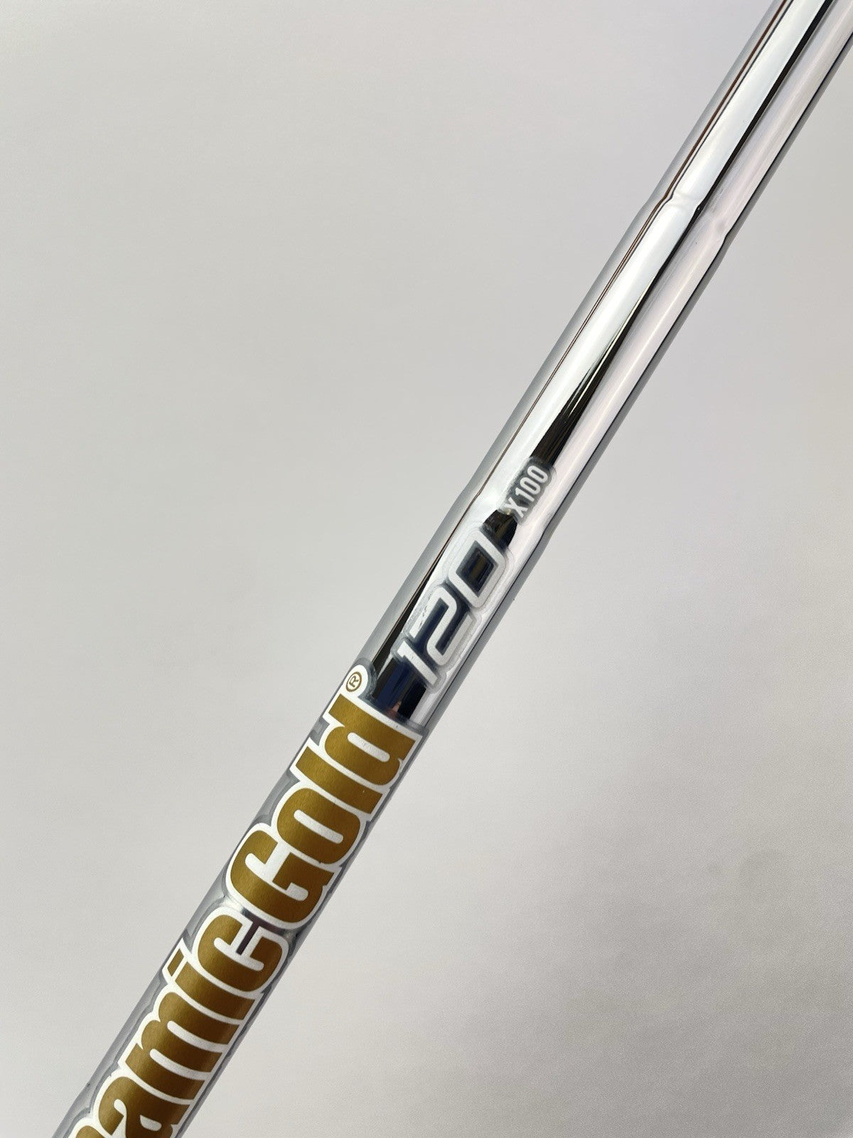 Dynamic Gold 120 Iron Shaft X100 Extra Stiff Flex Steel 35.5” /0.355 /297504
