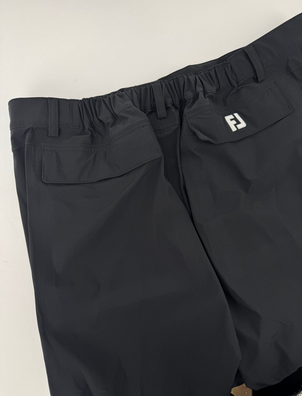 FootJoy HydroTour Trousers Men's 2XL Black Water Repellent Golf Pants/334455