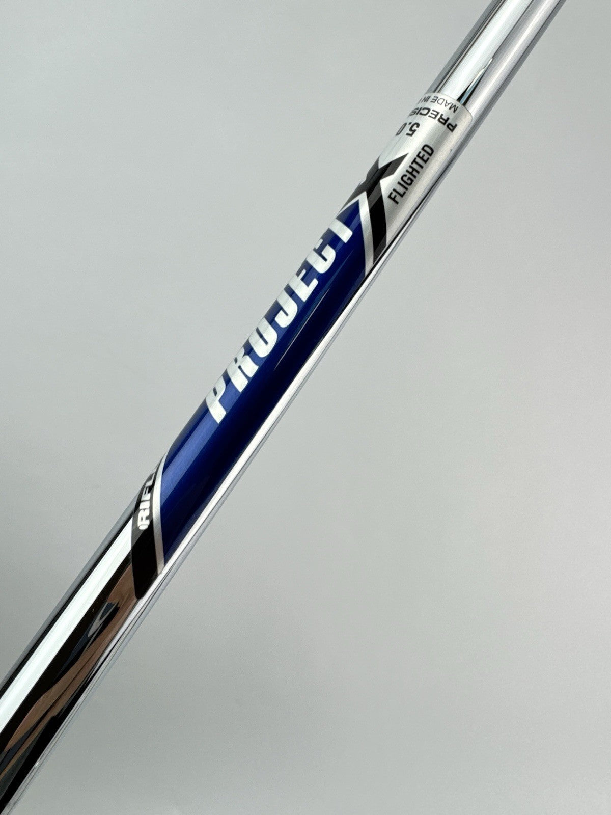 Project X Iron Shaft 5.0 Regular Flex Steel Flighted 40” /New /309063