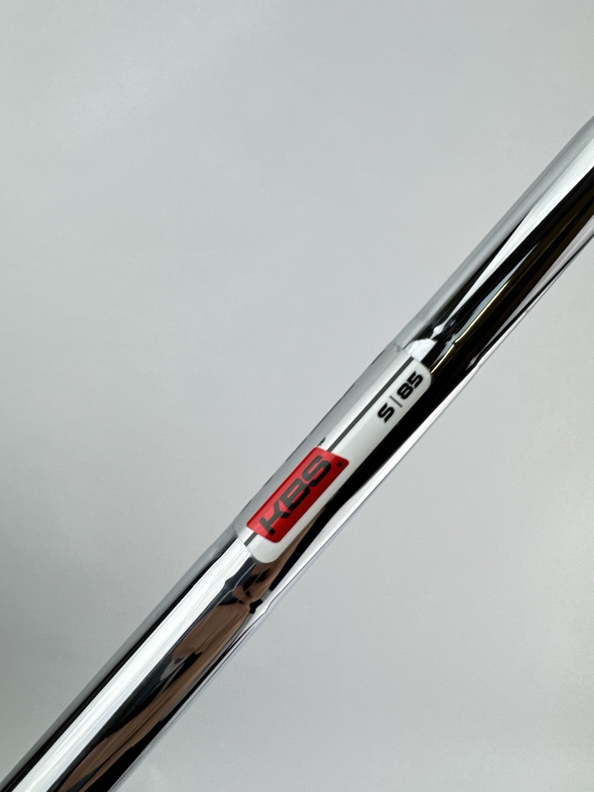 KBS Max 85 Iron Shaft Stiff Flex Steel 35.25” /0.370 Parallel /307175