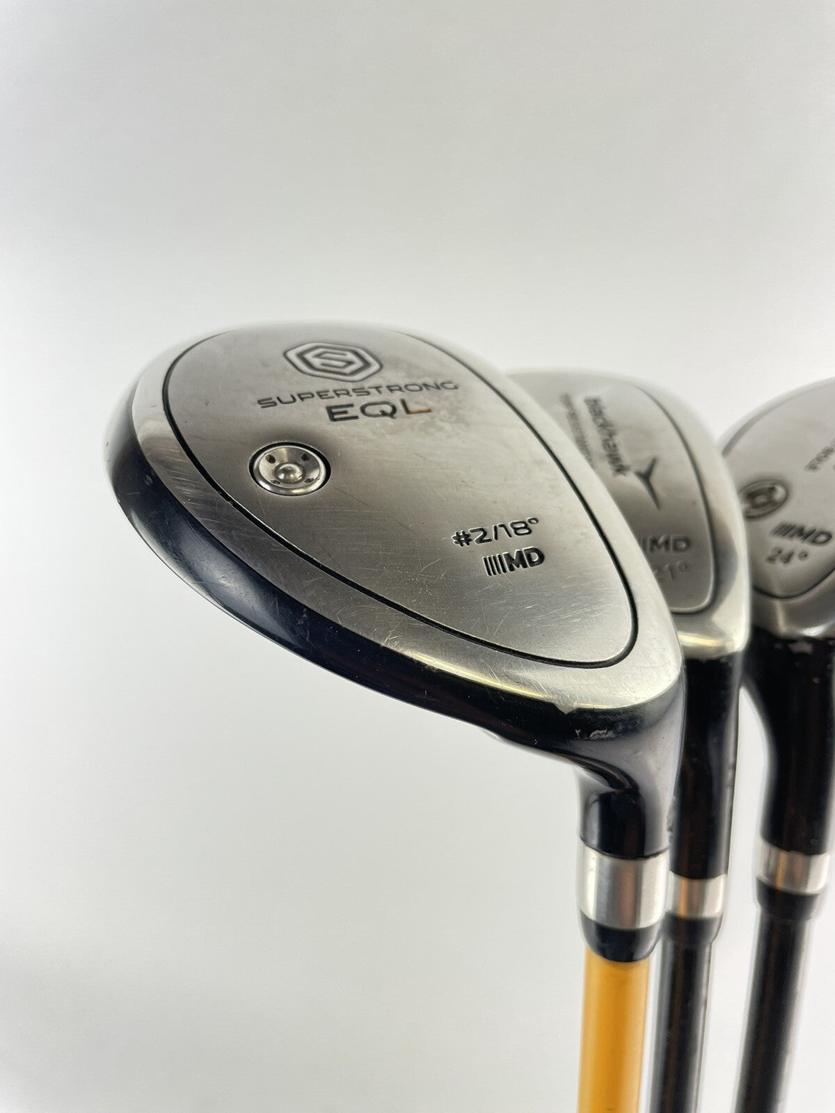 Mens Golf Hybrid Set MD Golf Superstrong 2,3&4 Regular Graphite /New Grips/126551
