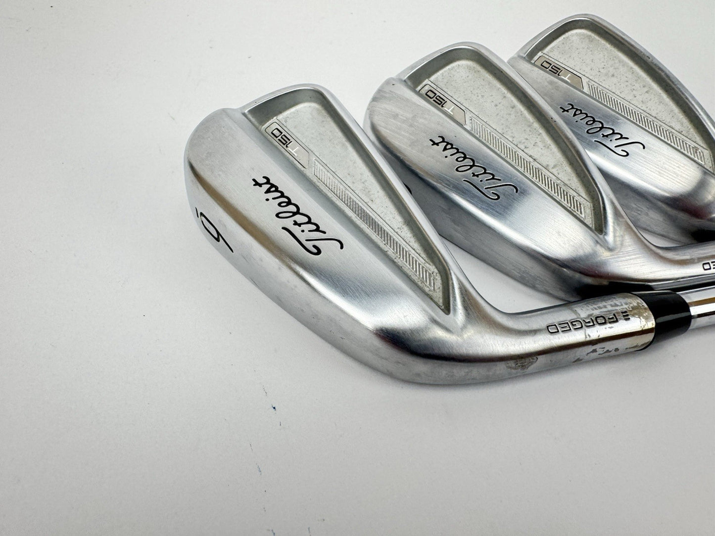 Titleist T150 Irons 6,8+PW Elevate MPH 95 Stiff Flex Steel /Left Handed /325691
