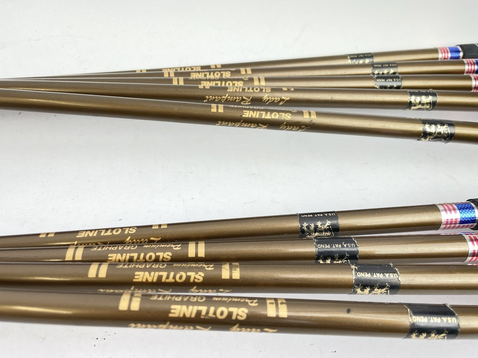 Slotline Lady Rampant Irons 3-SW Ladies Graphite /Right Handed /New Grips /812420