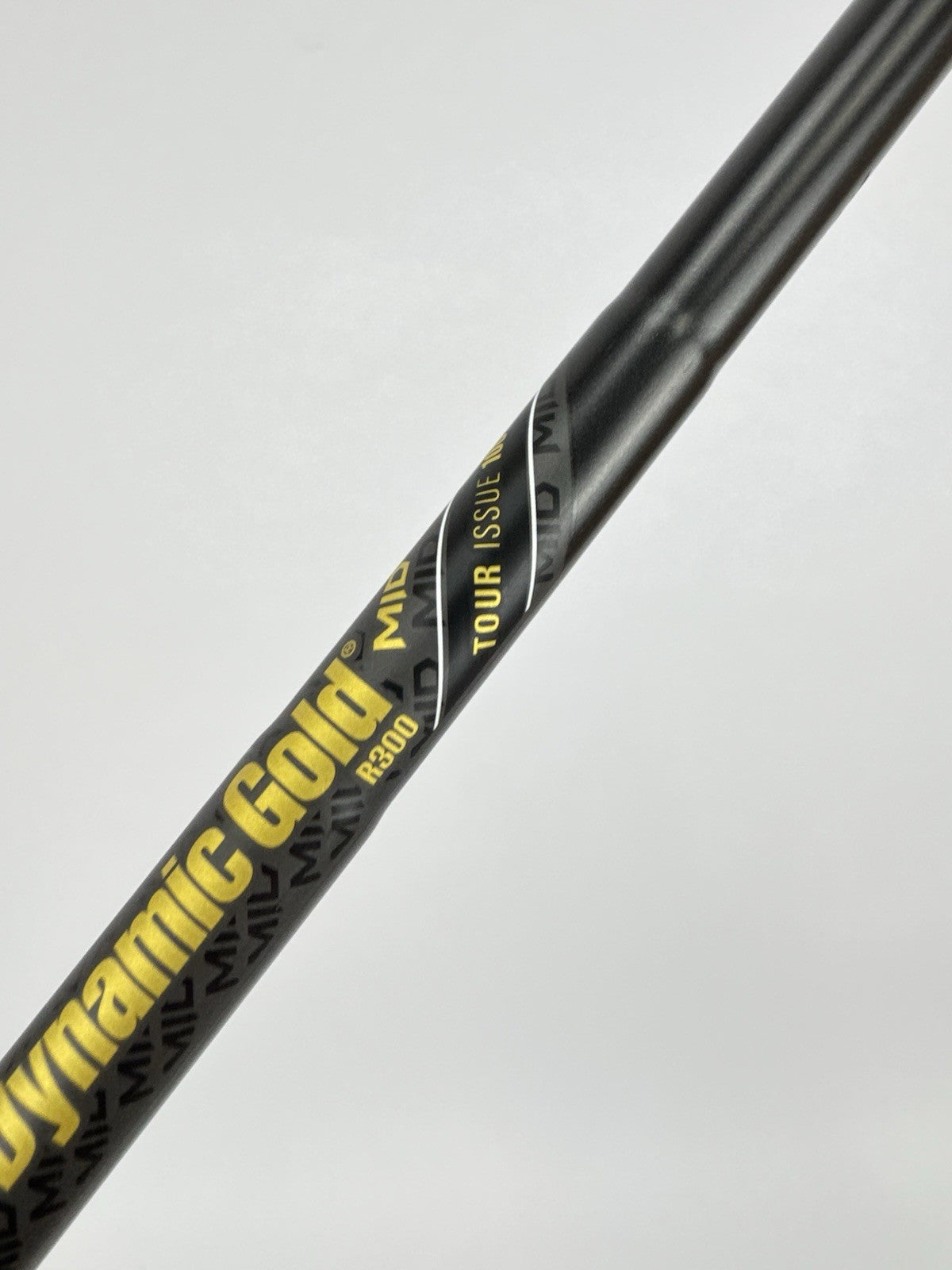 Dynamic Gold Tour Issue Iron Shaft Mid R300 Regular Steel Blackout 35.5” /327467