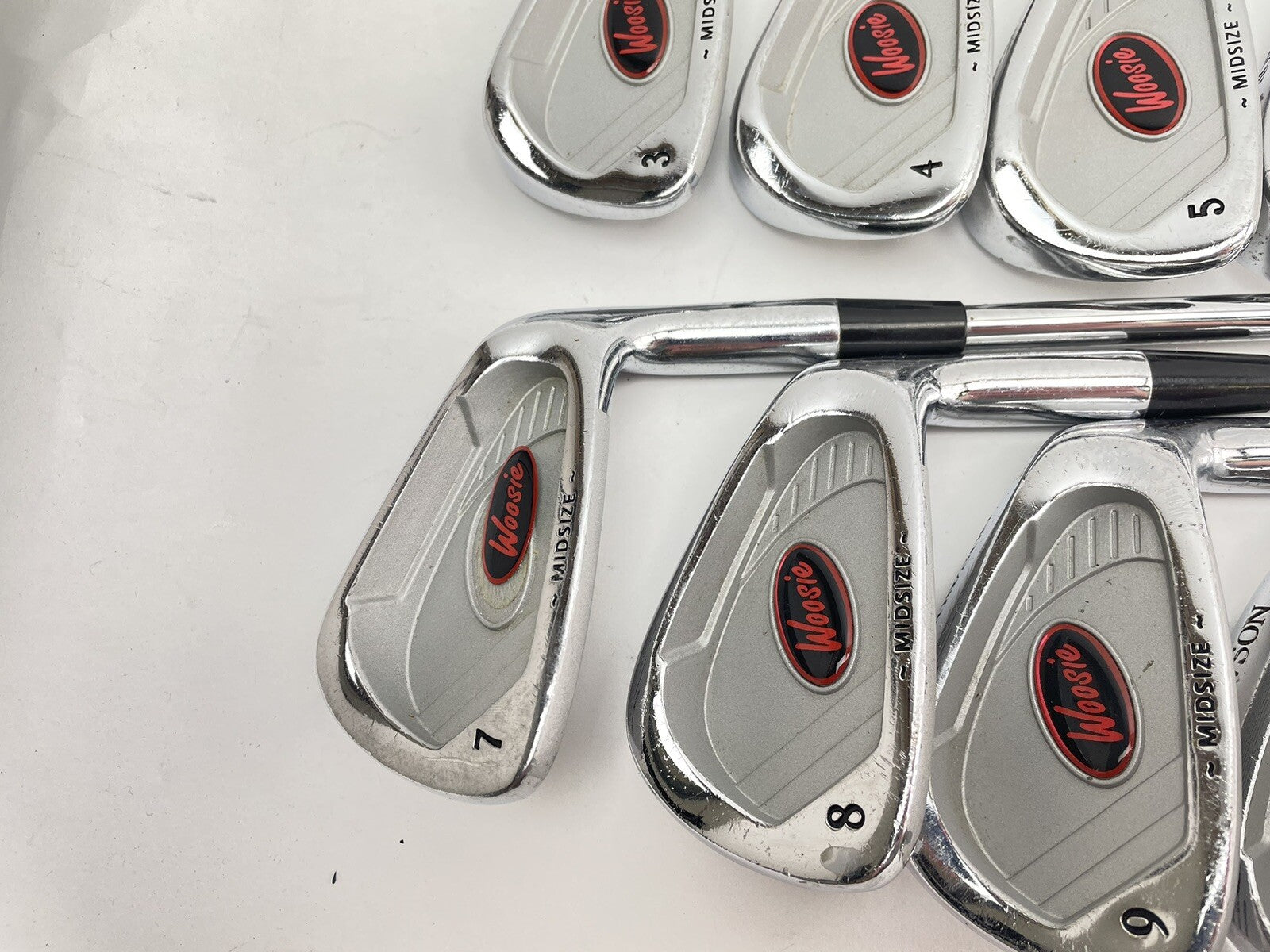 Howson Golf Iron Set 3-9+SW Woosie Regular Steel /Right /New Grips /209613