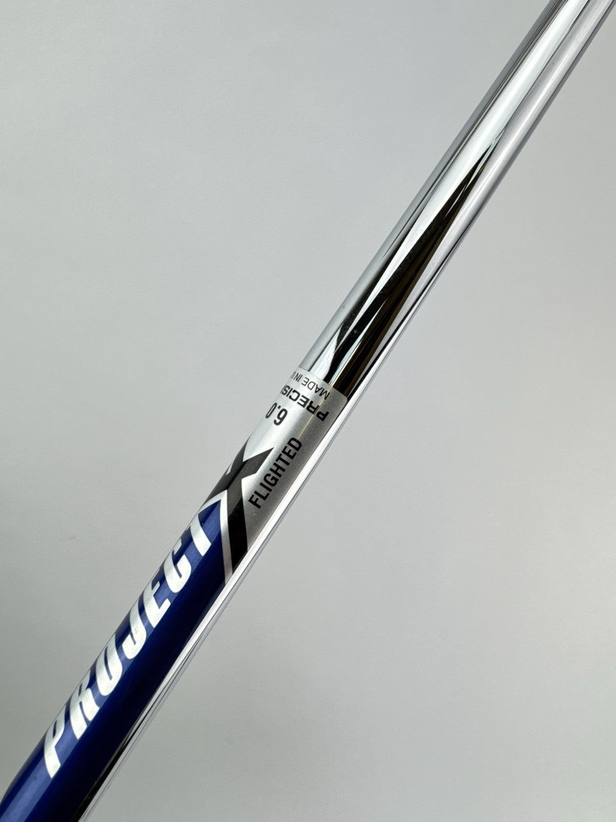 Project X Iron Shaft 6.0 Stiff Flex Steel Flighted 38” /New /309086