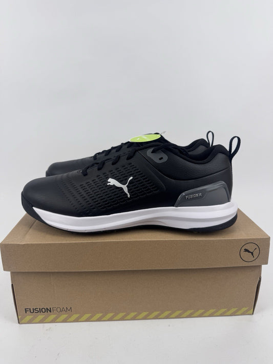 Puma Fusion Plus Spiked Golf Shoes Men's Size UK 10.5 Black Waterproof/320270