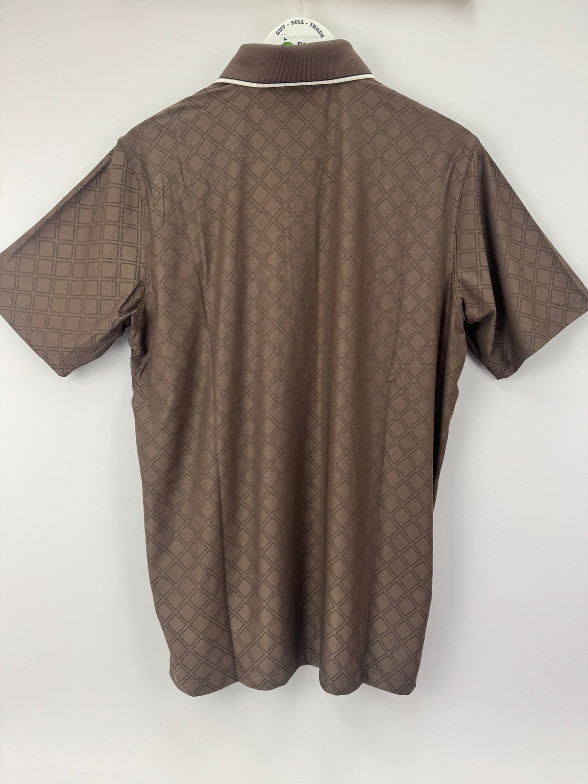 PUMA X Arnold Palmer Tipped Jac Golf Polo Shirt Men's Size XL Flat Bronze/336145