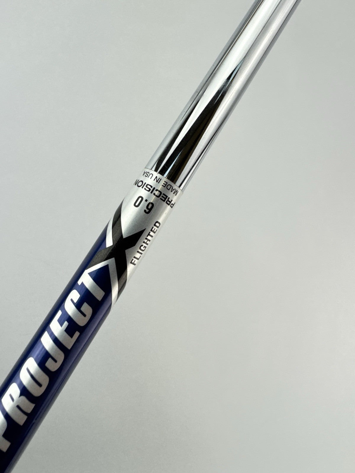 Project X Iron Shaft 6.0 Stiff Flex Steel Flighted 37.5” /New /309077