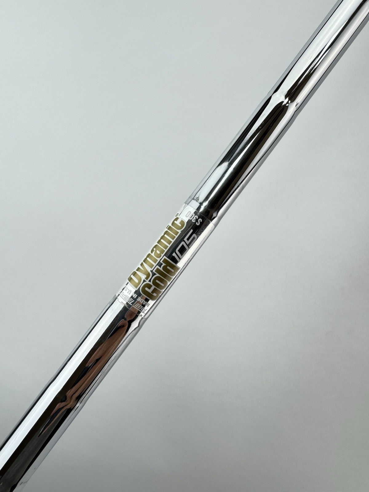 Dynamic Gold Iron Shaft 105 S300 Stiff Flex Steel 35.25” /0.355 Tapered /254920