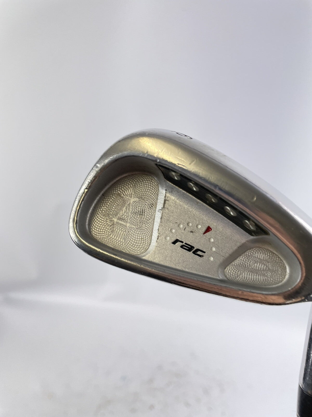 Taylormade Golf Mens Rac OS 6 Iron S300 Stiff Flex Steel /Right /New Grip /43391