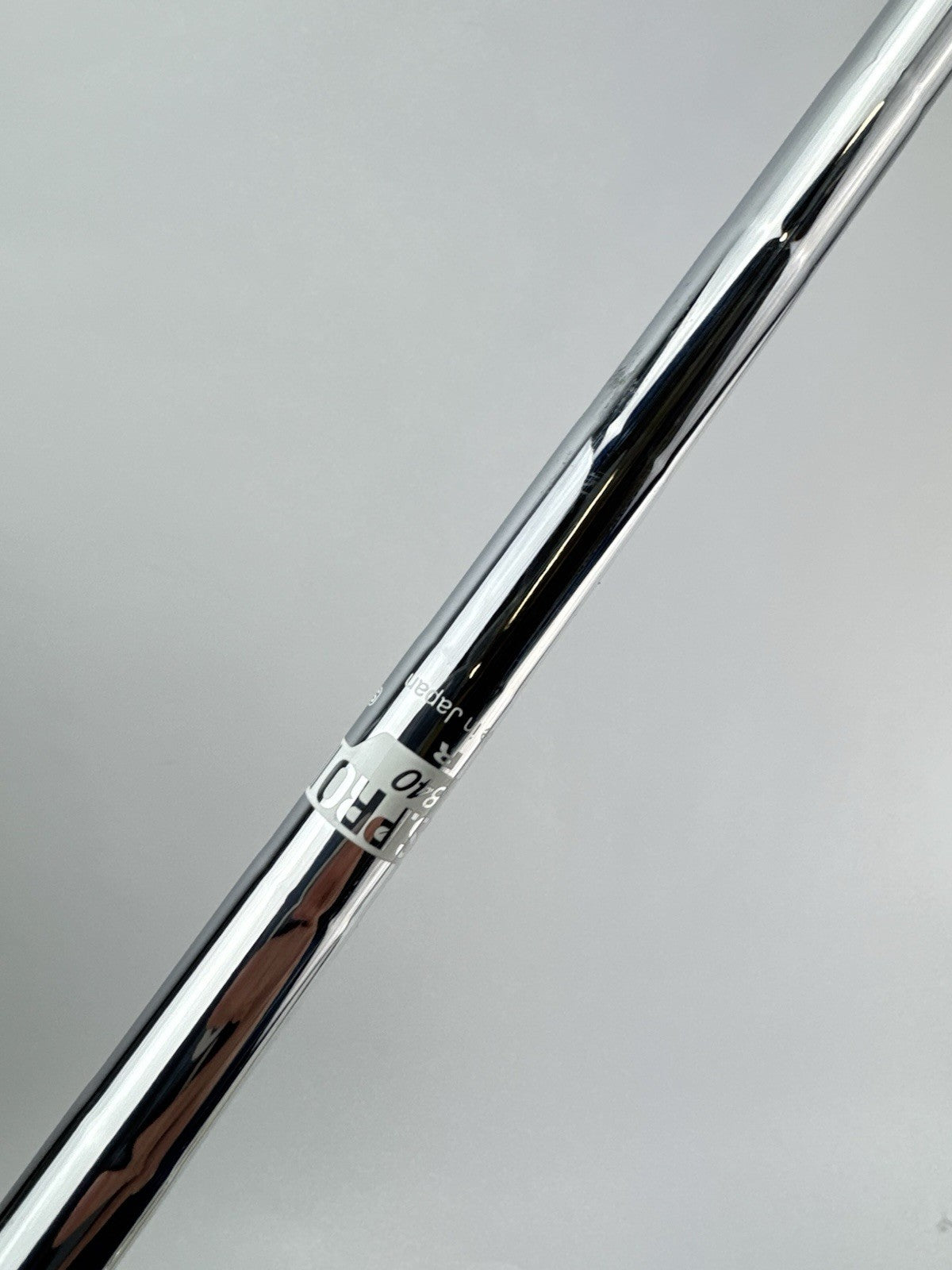Nippon 840 Iron Shaft Regular Flex Steel 35.5” /0.370 Parallel /310894