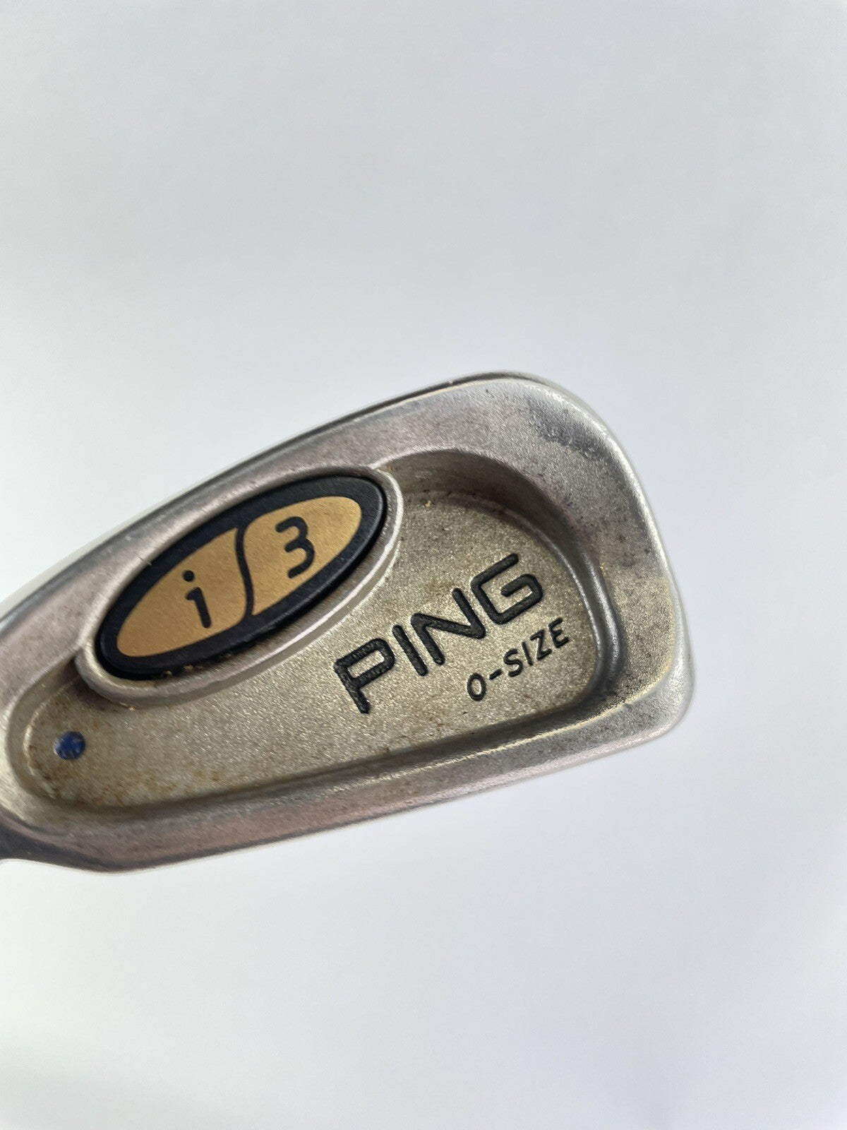 Ping i3 5 Iron O-Size Blue Dot JZ Stiff Steel /Left Handed/New Grip/124934