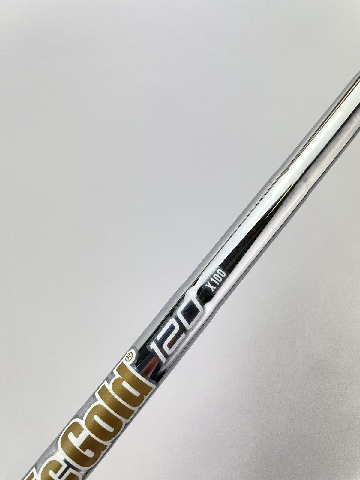 Dynamic Gold 120 Iron Shaft X100 Extra Stiff Flex Steel 35.5” /0.355 /297175