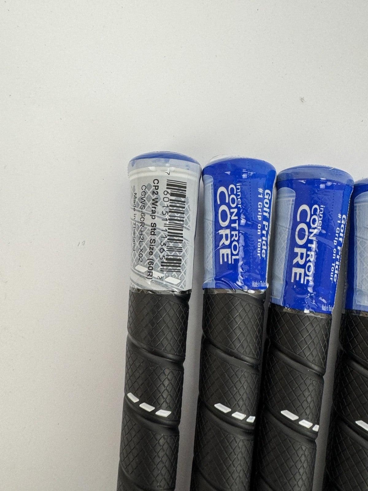 Golf Pride CP2 Wrap Golf Grips (5) Men’s Standard /Black/Blue /New /345046