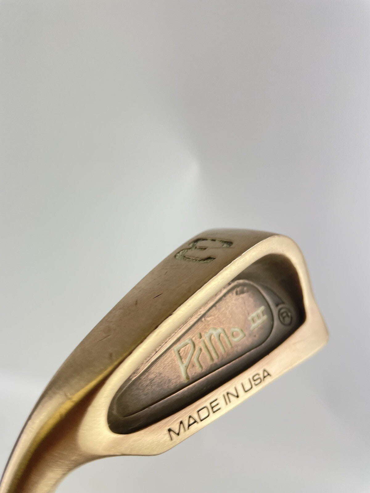 Prima Golf 3 Iron Becu Beryllium Regular Steel /Left Handed /New Grip/62785