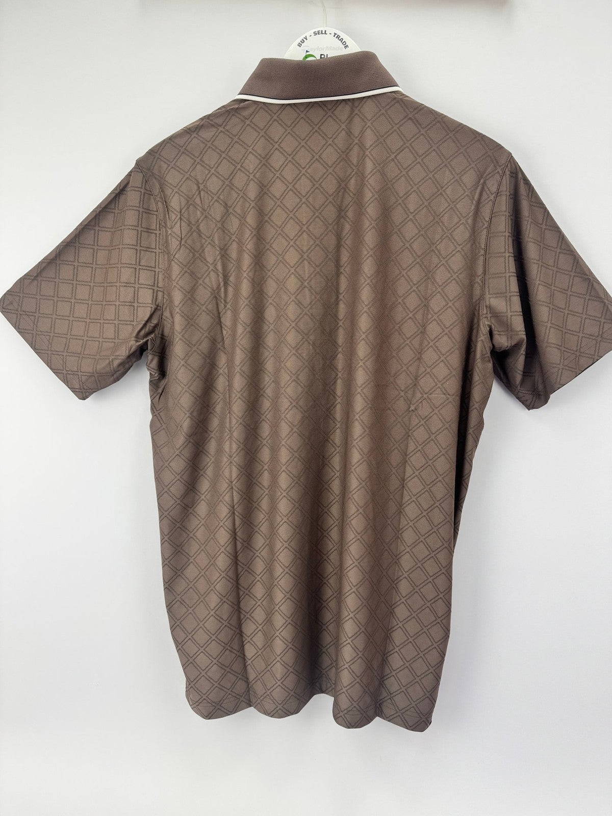 PUMA X Arnold Palmer Tipped Jac Golf Polo Shirt Men's Size XL Flat Bronze/336147