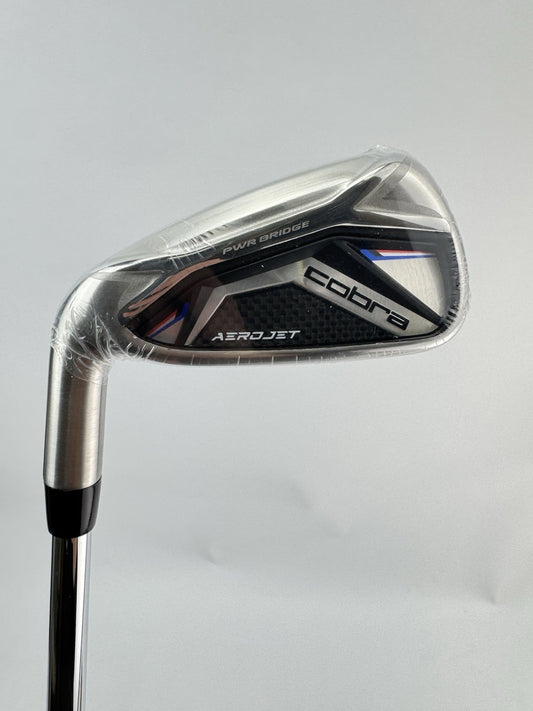 Cobra Aerojet 4 Iron Left Handed 18.5* KBS Tour Regular Flex Steel /New /0