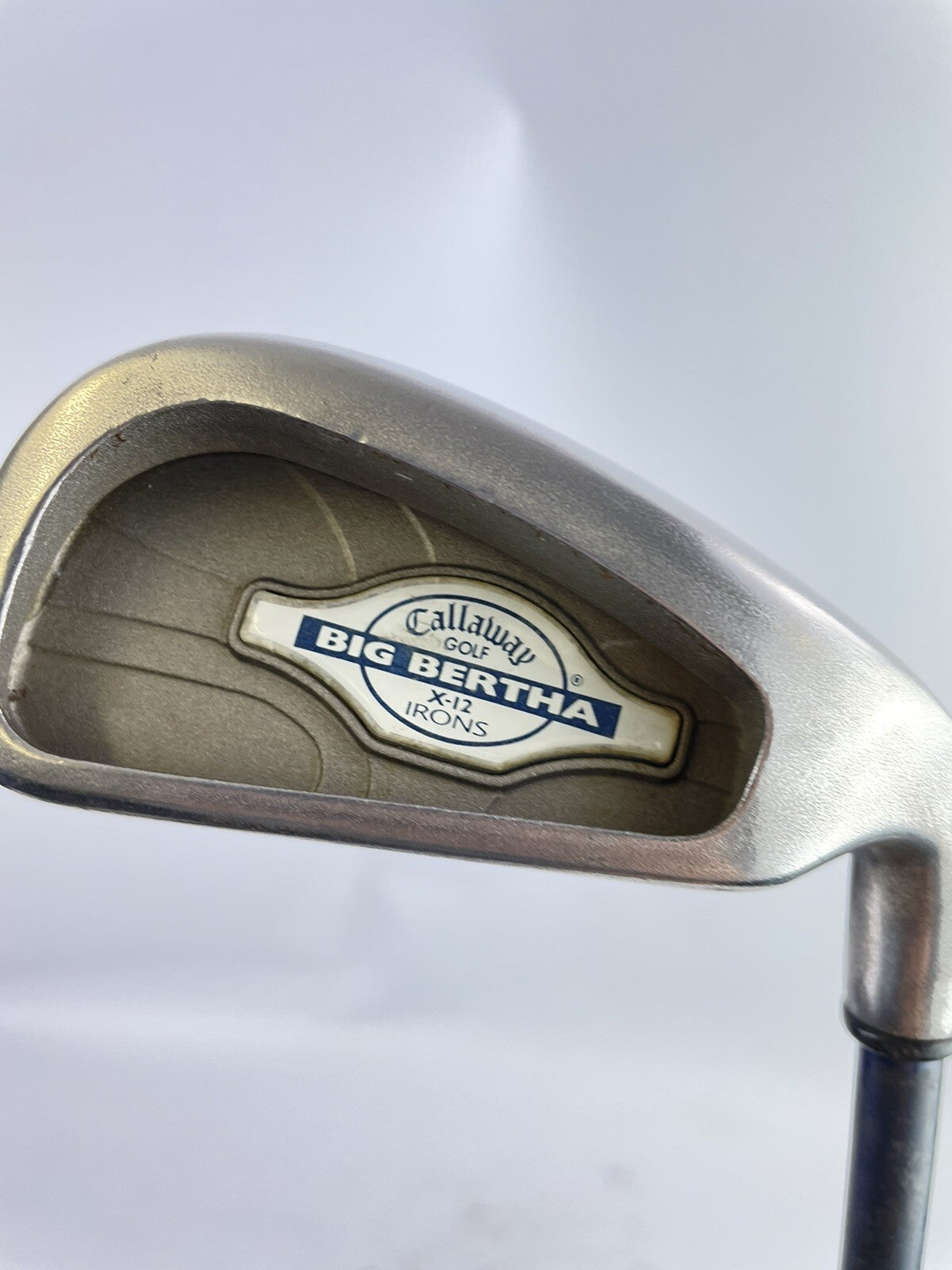 Callaway Mens 5 Iron X12 Steelhead Regular Flex Graphite /New Grip /52822