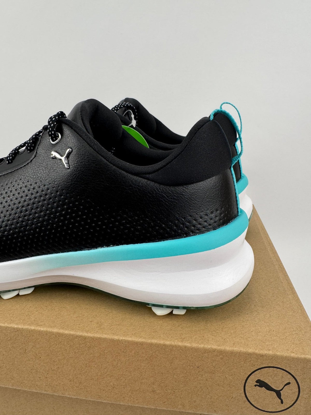 Women’s Puma Ignite Blaze 2 Golf Shoes Black Aquatic Size UK 6 Comfortable/323171